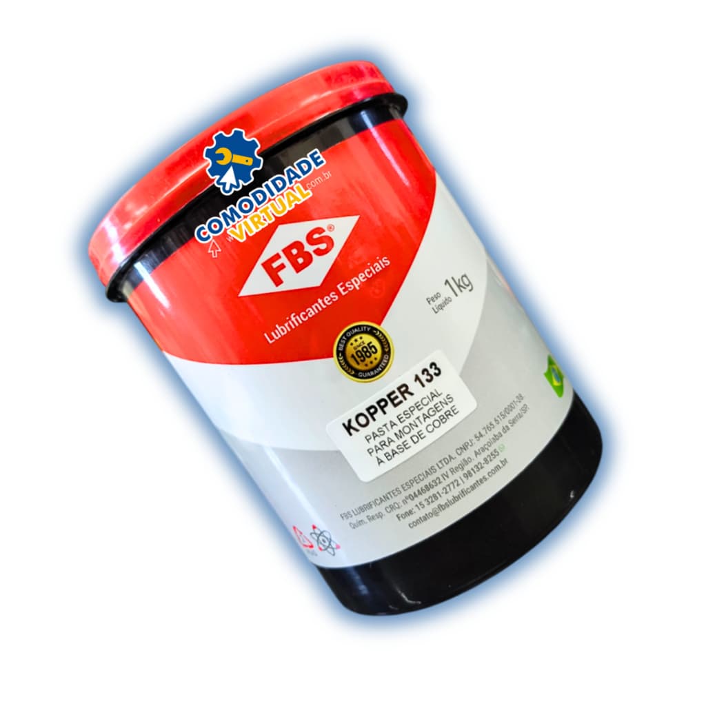 Pasta Cobreada de Montagem e Lubrificante - KOPPER 133 1Kg