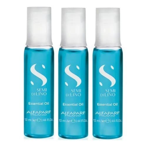 Kit 3 Ampolas Alfaparf Semi Di Lino Essential Oil - 13Ml