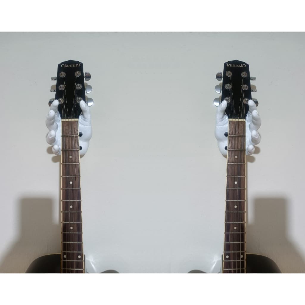 Par Suporte Para Violão Guitarra Baixo Mão Esquerda e Direita