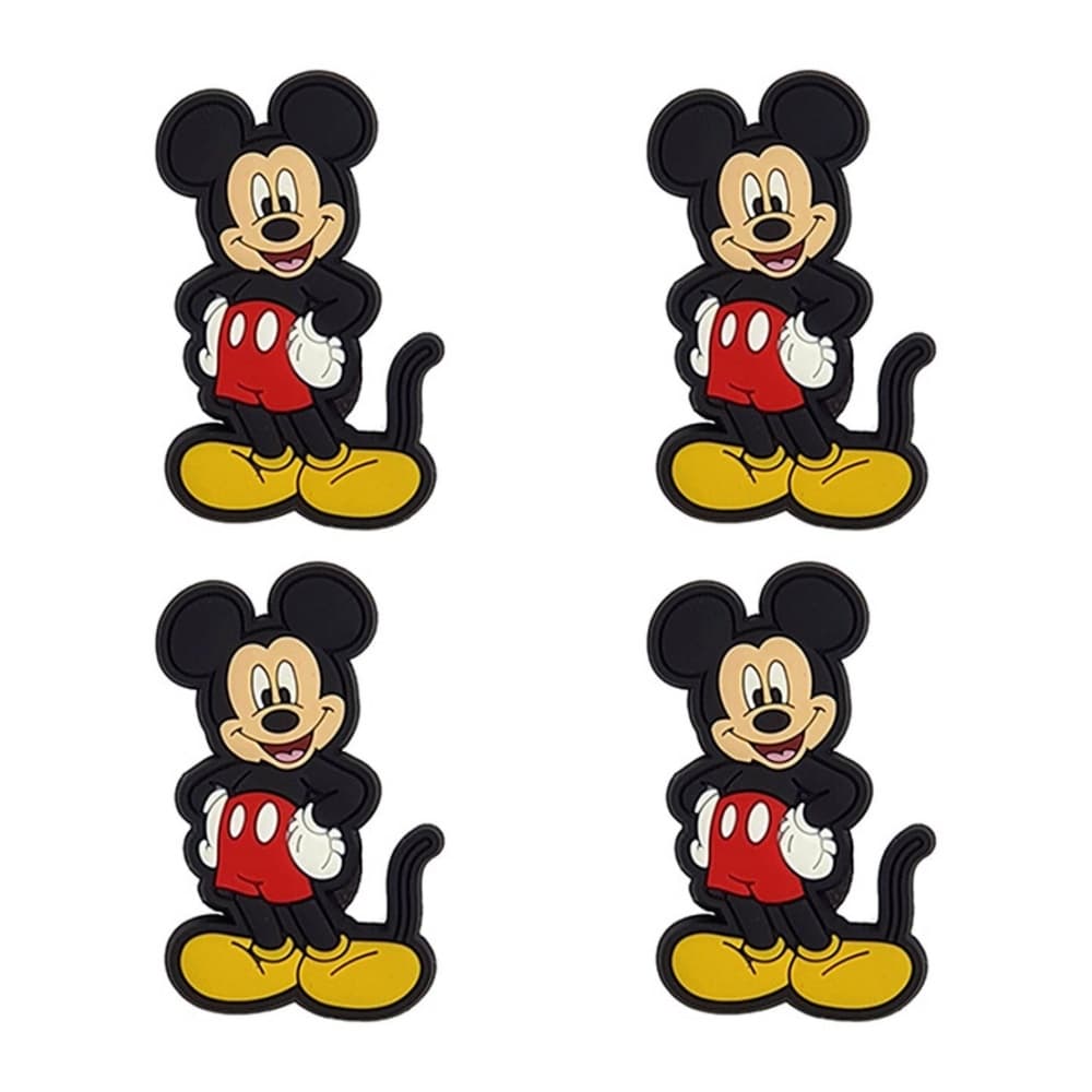 Ímãs de Geladeira Disney Mickey - Kit com 4 unidades