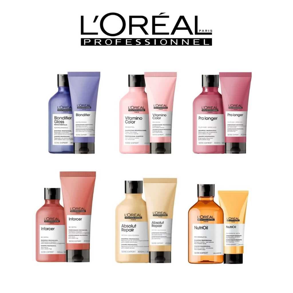 Loreal Kit Shampoo 300ml e Condicionador 200ml - Escolha o seu Kit Preferido