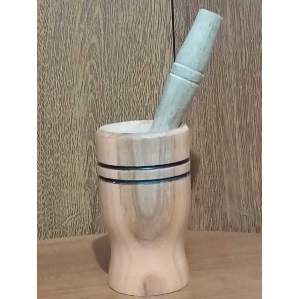 PILÃO ALHO MADEIRA