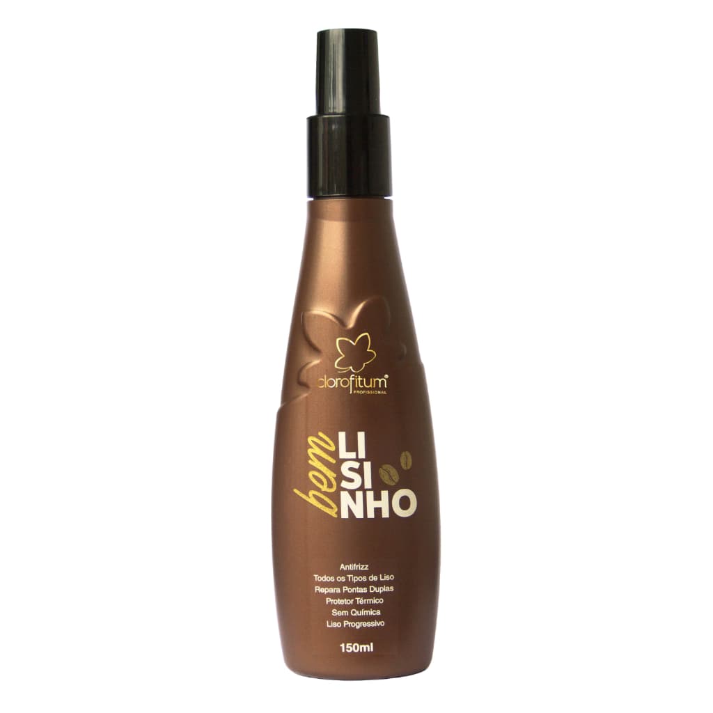 Finalizador Bem Lisinho Clorofitum 150ml Efeito Liso
