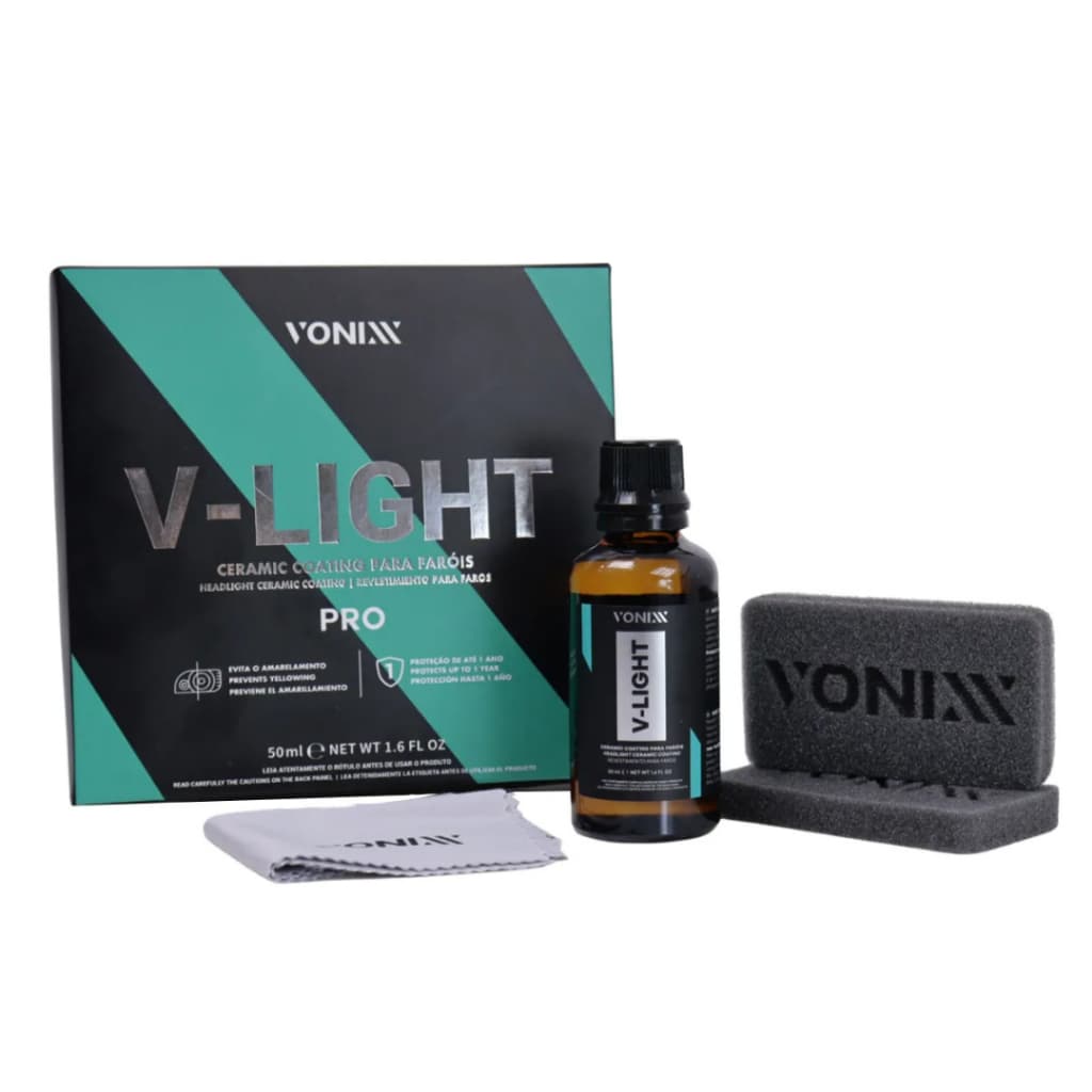 V-Light Pro 50ml Vonixx Vitrificador para Fárois Ceramic Coating