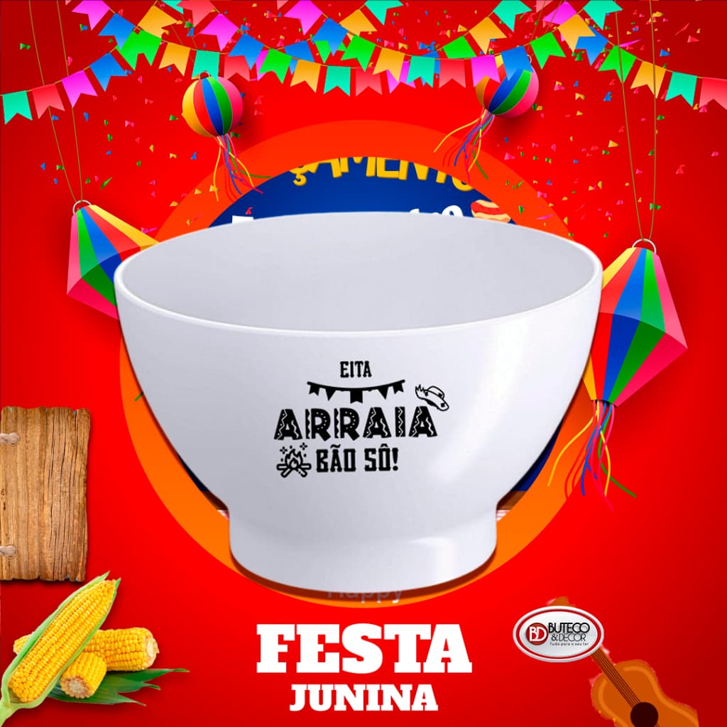 KIT COM 15 CUMBUCAS  EITA ARRAIÁ BÃO SÔ FESTA JUNINA  SÃO JOÃO FESTAS COMIDAS TIPICAS PERSONALIZADOS