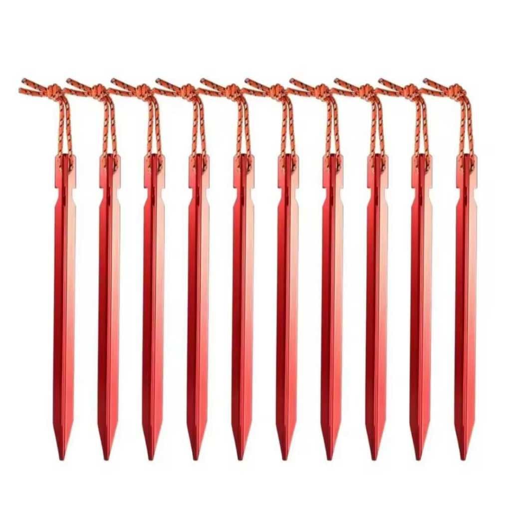 Speck 10 pçs liga de alumínio - estacas 18cm - Alta qualidade