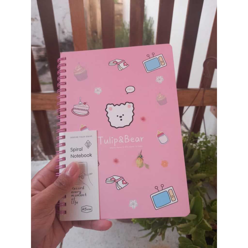 Agenda permanente Tulip & Bear A5