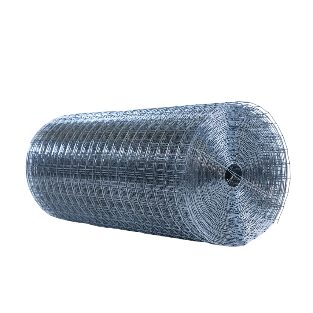Tela Soldada Galvanizada 0,50m x 25m  Malha 25x25mm, Fio 1,24mm  Reforço para Fachada e Alvenaria