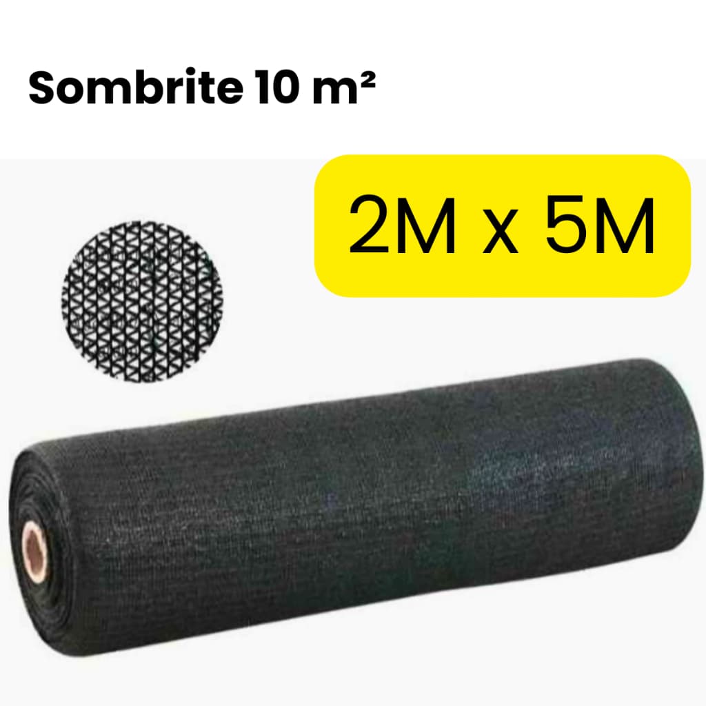 Sombrite 10 m² 35% Tela Sombreamento 2 metros x 5 metros - OFERTA!