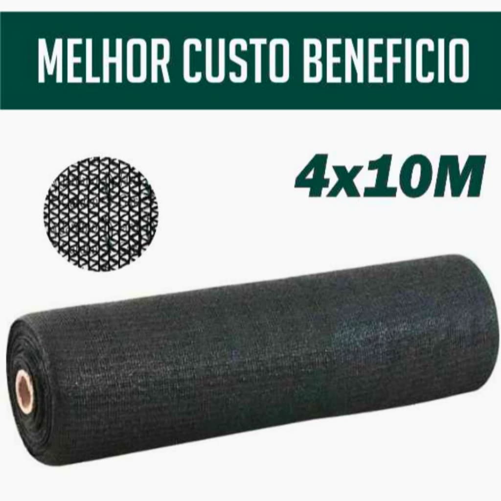 Sombrite 70% 4m x 10m (40 m²) Tela sombreamento