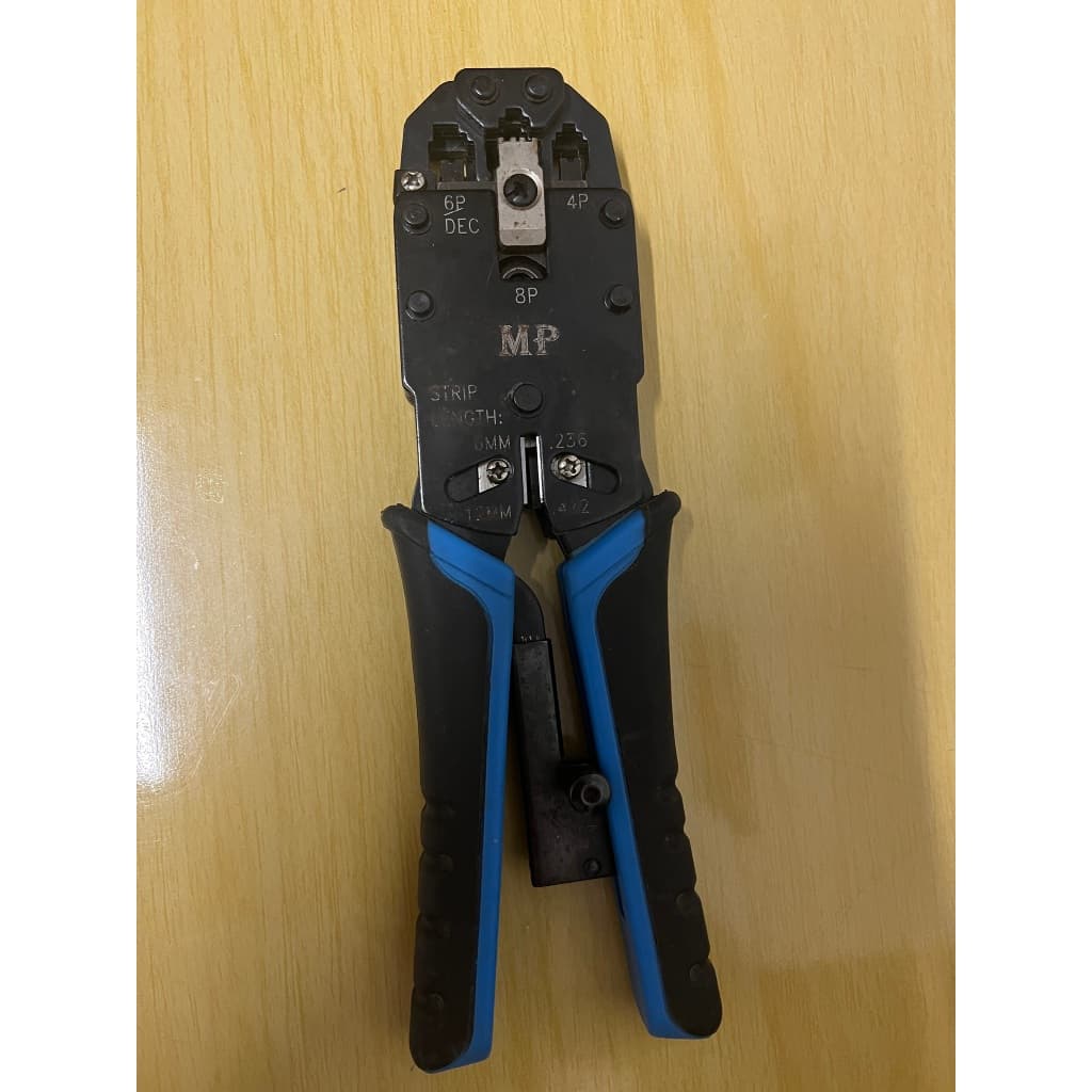 Alicate Crimpador Cabo Rede Decapador, Rj45 46 Cat 6 Cat 7