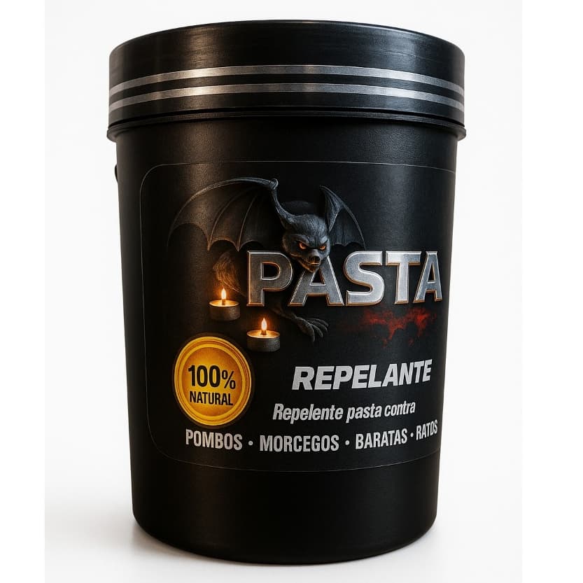 Gel Repelente Xô Pombo Espanta Morcegos Aves Maritacas Telhado 1 Kg