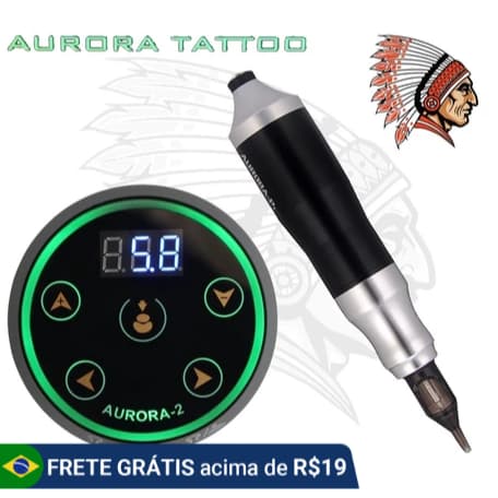 Maquina Tatuagem Caneta Pen Aurora