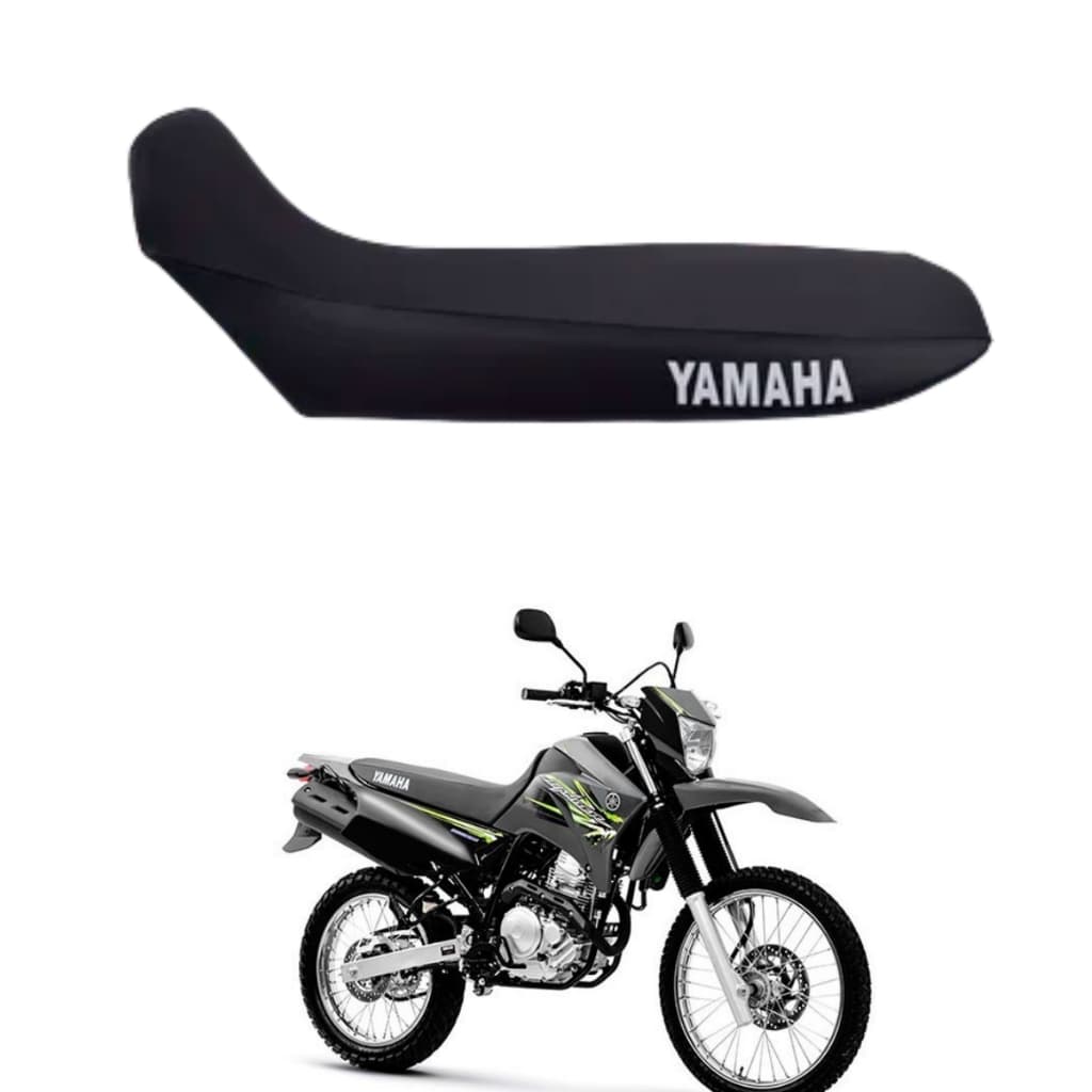 Capa para Banco XTZ LANDER 250 PRETA 2007 Á 2017 Mod. Original Preta/ Preta