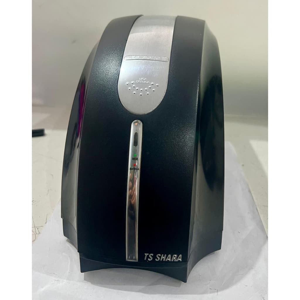 NOBREAK TS SHARA UPS SOHO II  115/127V  800VA ENTRADA USB E AUXILIAR PARA BATERIA EXTERNA (USADO -SEM BATERIA)