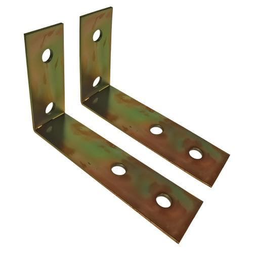 KIT SUPORTE CORTINA EM L 6X10 BICROMATIZADA
