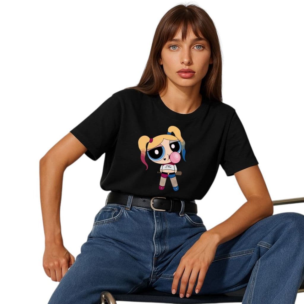 Camiseta T-Shirt Estampada Poderosa Lindinha Alerquina Básica T-Shirt 100% Algodão Entrega Imediata Preço de Fábrica