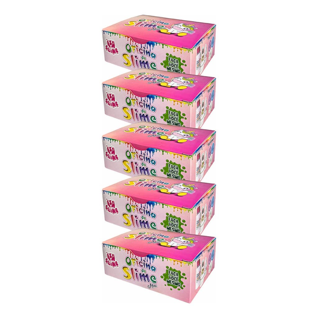 05 Mini Kit De Slime Isa Slime Barato Lembrancinha