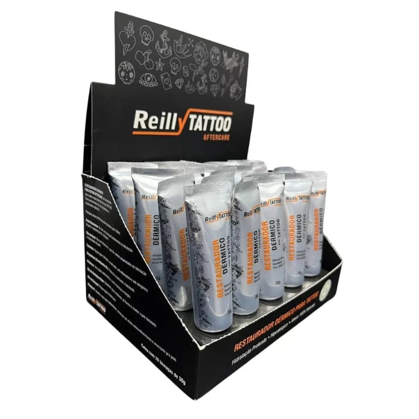 Cx De Pomada Aftercare Reilly Com 20 Unidades tatto