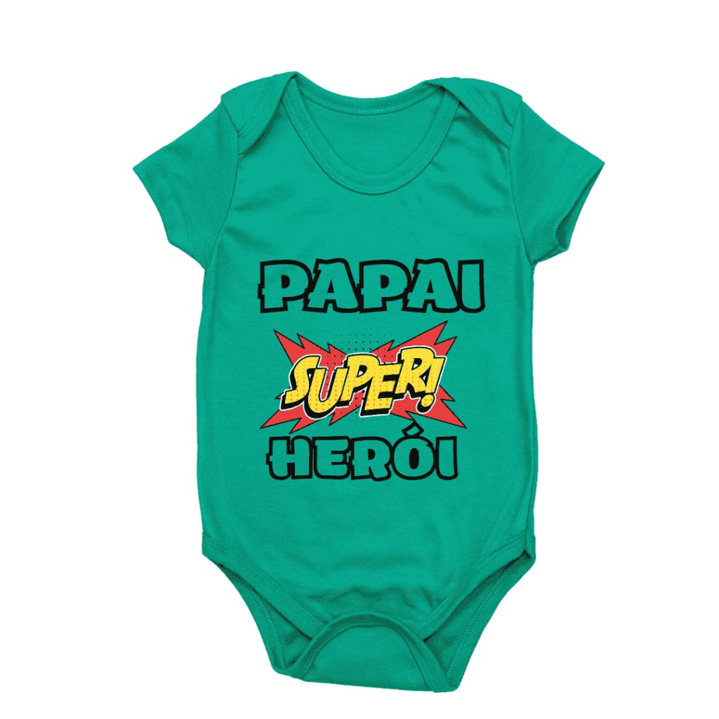 Body Estampado Dia Dos Pais Avulso Suedine 100% algodão
