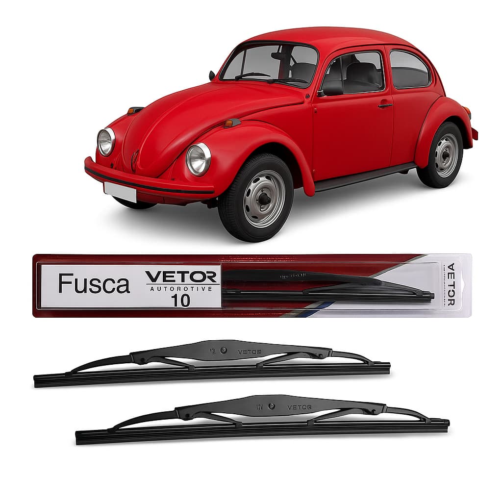 Par Palheta Dianteira Ferro Top 10,5 POL Fusca 1975 A 1996 Baioneta Original Vetor