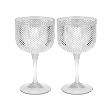 Taça para Gin Tonica em Acrílico Linha Diamante 565ml – Kit 2 Unidades