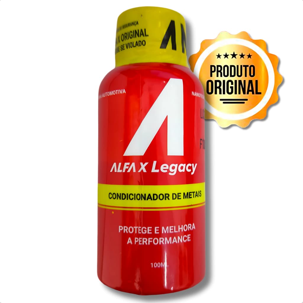 Alfa X Legacy Condicionador de Metais 100ml Nanotecnologia