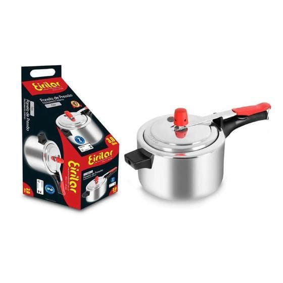 Panela de Pressão Polida  3L Eirilar