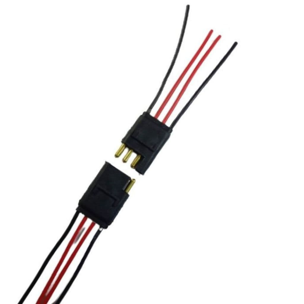 Chicote 4 Vias Fio 1,5 mm | Preto