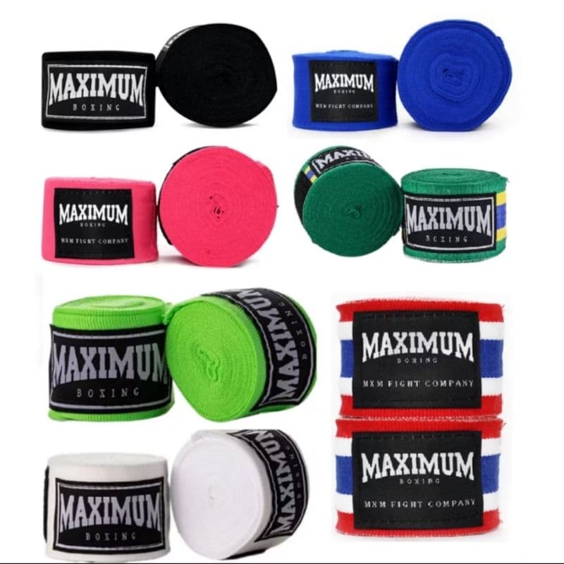 PAR BANDAGEM MAXIMUM MUAY THAI BOXE KICKBOXING