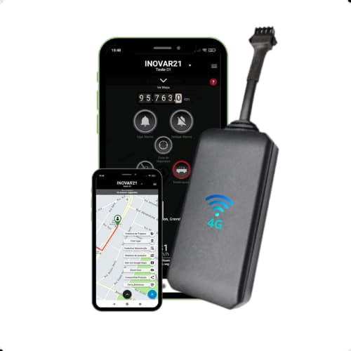 Rastreador Veicular 4g Gps + Chip + App Desliga Por Comando Localizador Carro Moto Caminhão