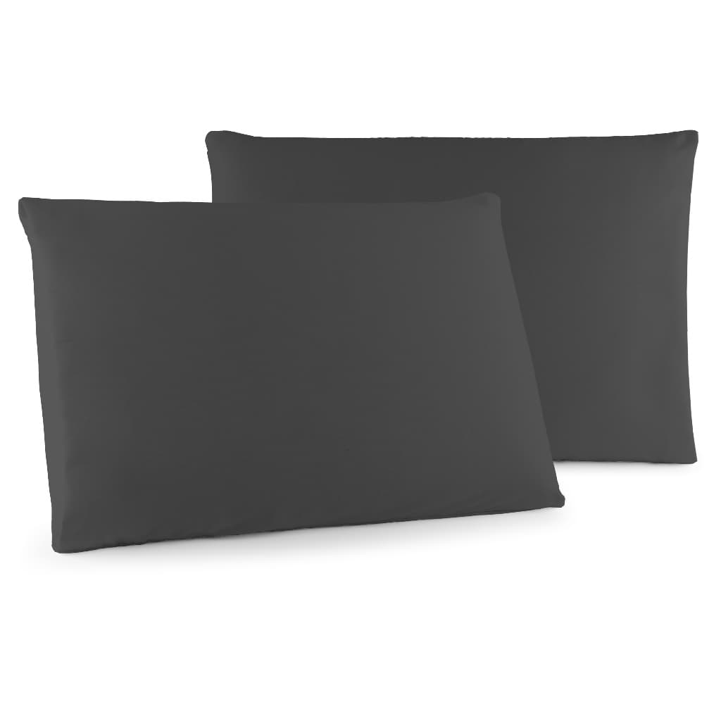 Kit 02 Fronhas King Classic Tecido Percal 400 Fios 90x50 cm Antiácaro, Anti-pilling Toque Macio