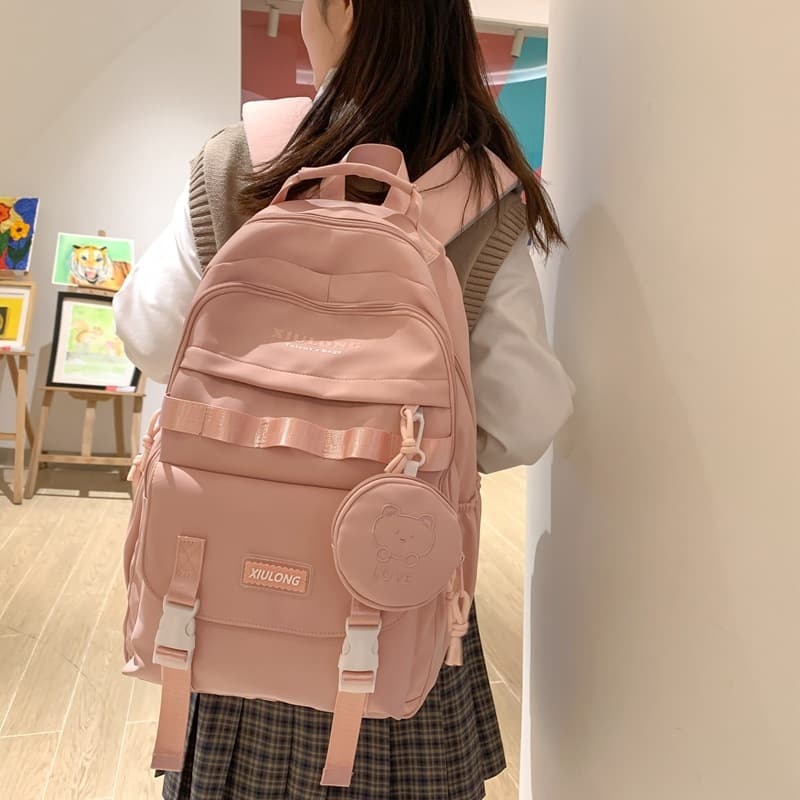Mochila Bolsa Feminina Juvenil Notebook Escolar Faculdade kpling