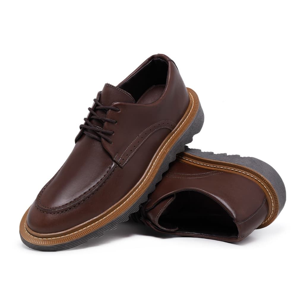 Sapato Social Casual Masculino Elegante em Couro Legítimo