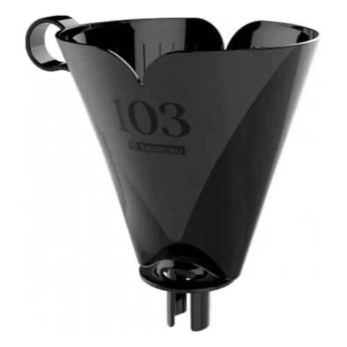 Suporte Preto Para Filtro Coador 103 Café Coado Sanremo