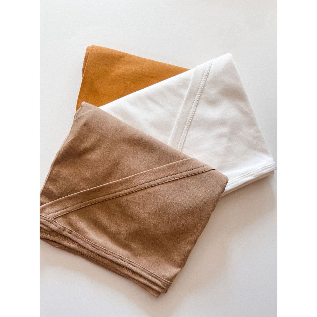 Trio de Mantas Cueiro Enxoval e Maternidade 100% Algodão – 83 cm x 72 cm (Kit com 3 Unidades)
