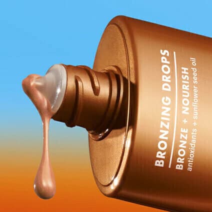 Elf Skin Bronzing Drops Pure Gold, Serum Efeito Bronzer - MAKEUP Importado dos EUA