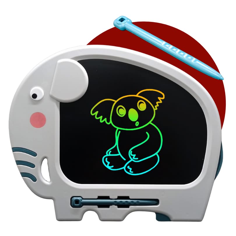 Tablet Lousa Mágica De Elefante Baleia Para Escrever e Desenhar Infantil Lousa Mágica De Baleia Para Escrever