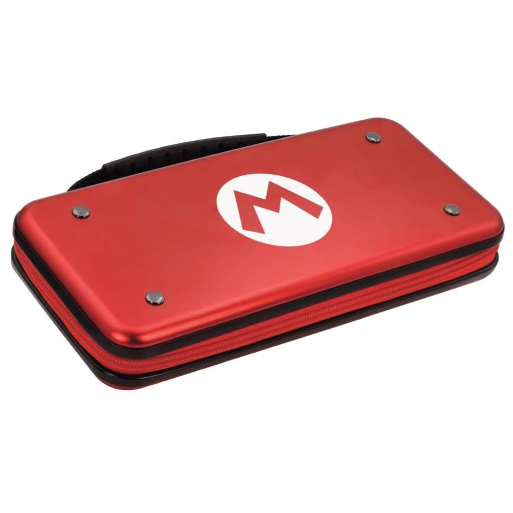 Estojo de Viagem Hori Alumicase Edição Super Mario para Nintendo Switch e Oled