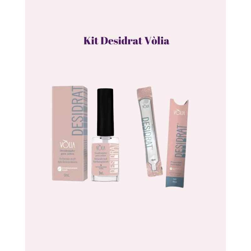 Kit Desidrat Vòlia frasco 9ml e Sachê 10ml