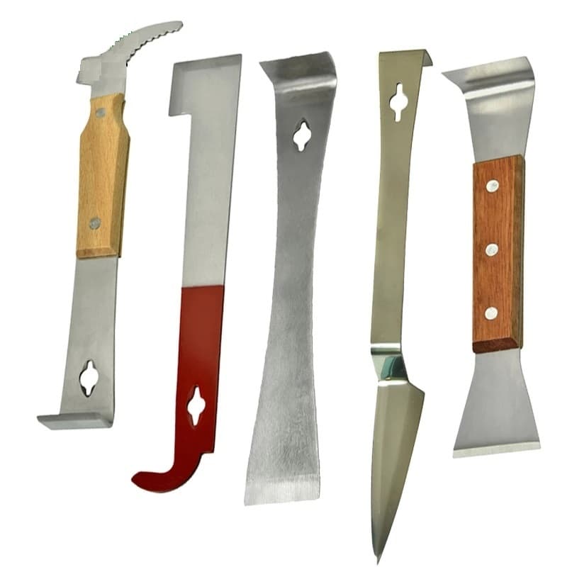 Kit Ferramenta Formão Meliponicultura Apicultura Abelha Espatula Raspador Apicultor Meliponicultor