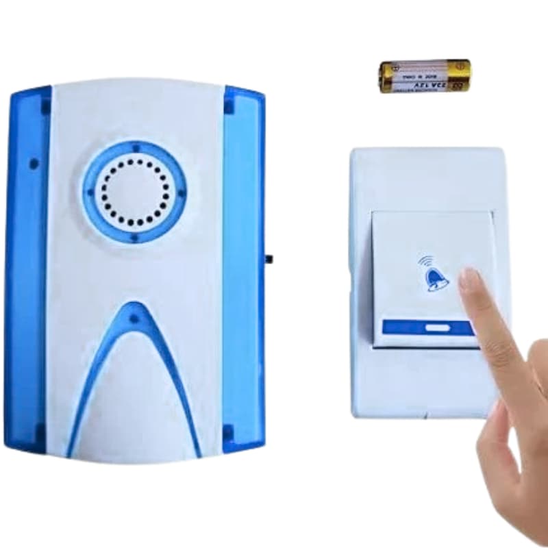 Campainha Residencial Sem Fio Wireless Hkx-1008