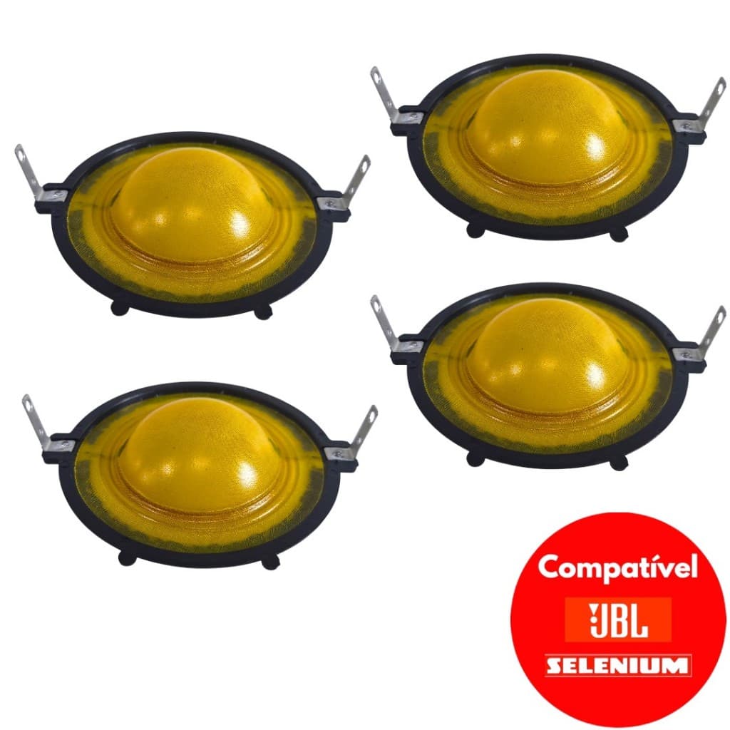 Kit 4 Reparo Driver D200 Para Corneta Reforçado - Compatível