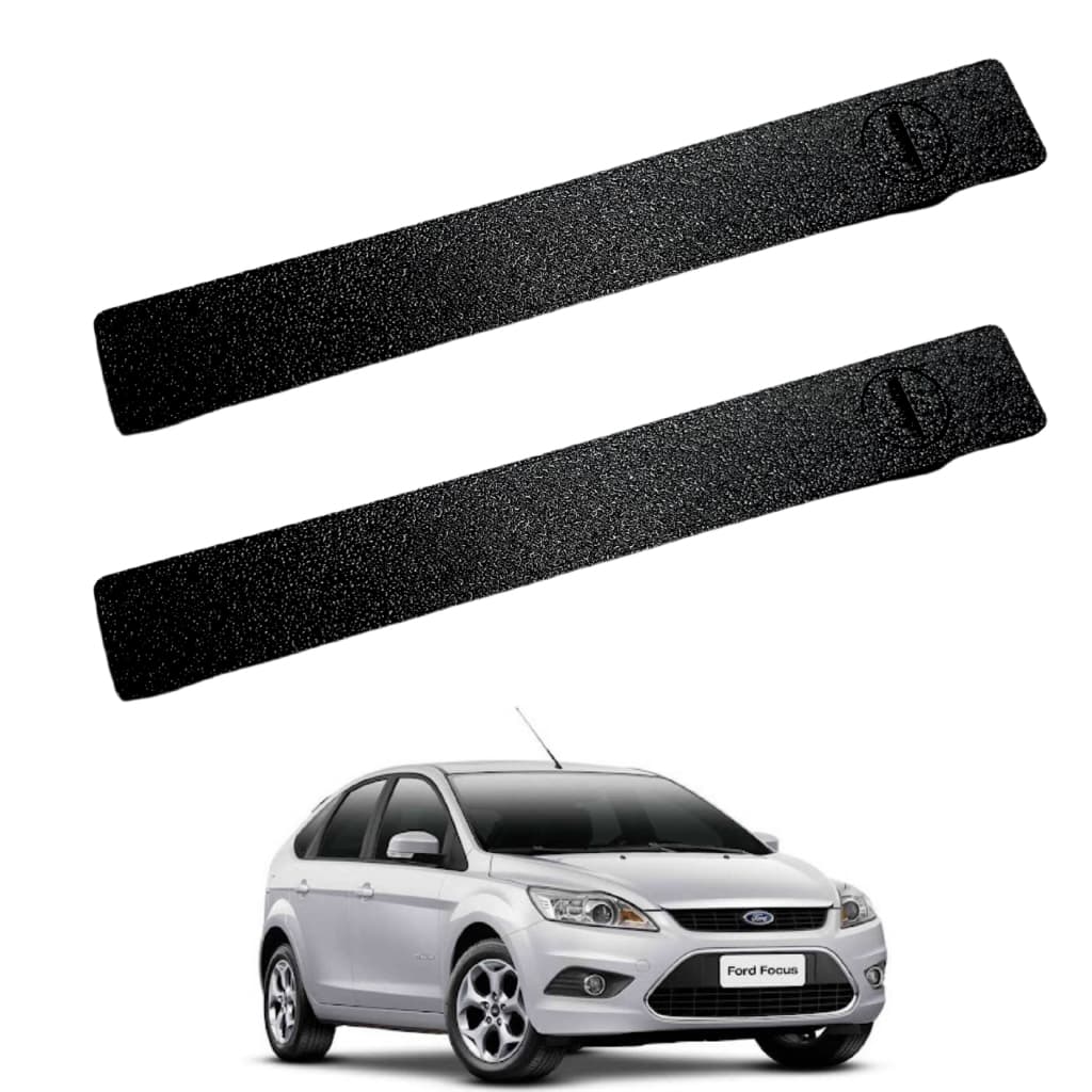 Kit 2 Tampas Do Friso Rack Teto Ford Focus 2009-2013