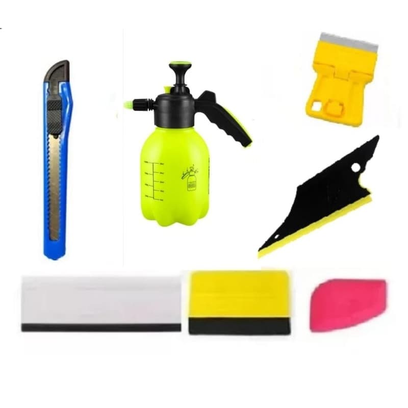 kit Insulfilm profissional ferramenta -espátula para  Insulfilm, PULVERIZADOR.