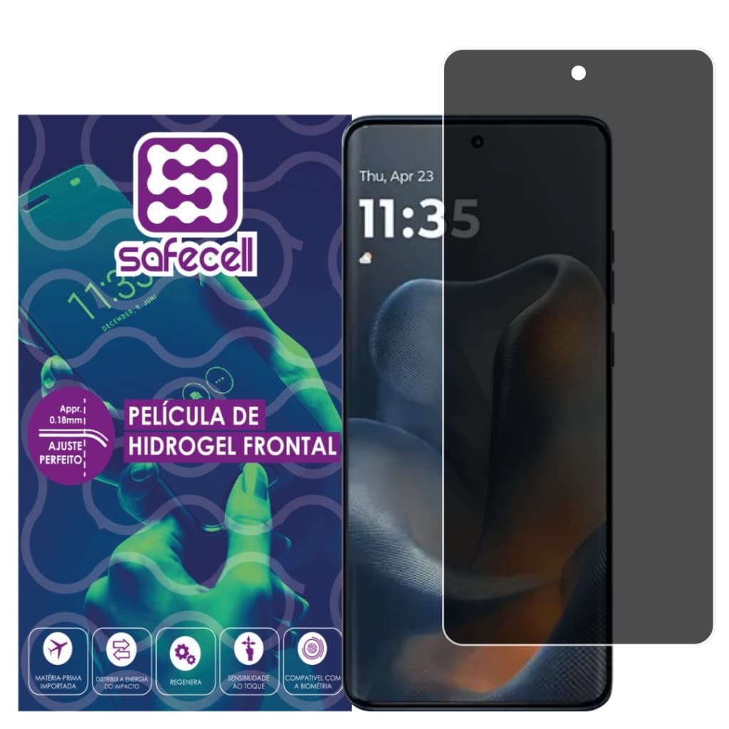 Película Privacidade Hydrogel Para Moto Edge 60