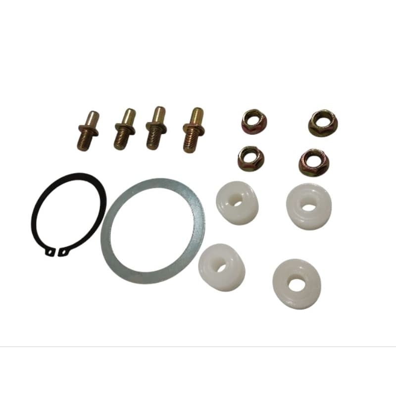 Kit Bucha Coroa Nylon + Prisioneiro E Porca + Arruela Calço +Anel Trava CG Titan Fan 125 2000 A 2008