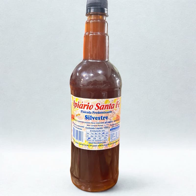Mel Garrafa Puro 100% Orgânico Florada Silvestre 1,3 kg