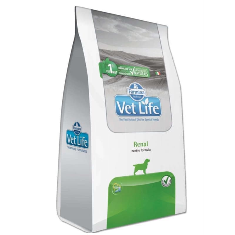 RAÇÃO VET LIFE RENAL PARA CÃES MINI 2,5kg