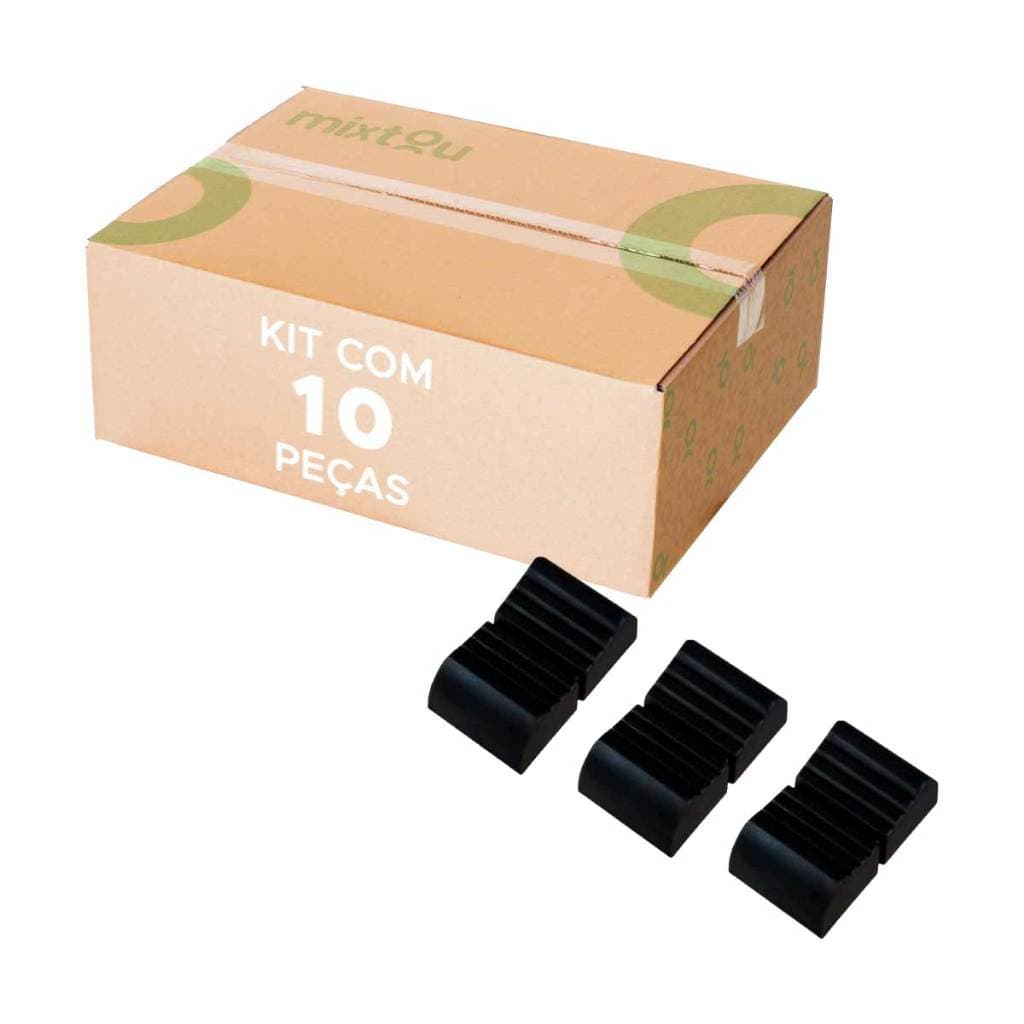 10x Botão Knob Mesa de Som - Medidas Nas Fotos - Preto